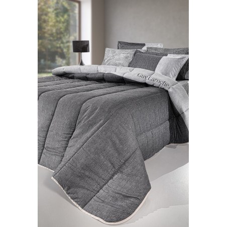 Πάπλωμα Υπέρδιπλο Guy Laroche Safari Anthracite 220x240