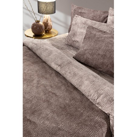 Σετ Σεντόνια Υπέρδιπλα 4 Τεμαχίων Guy Laroche Safari Choco 240x265