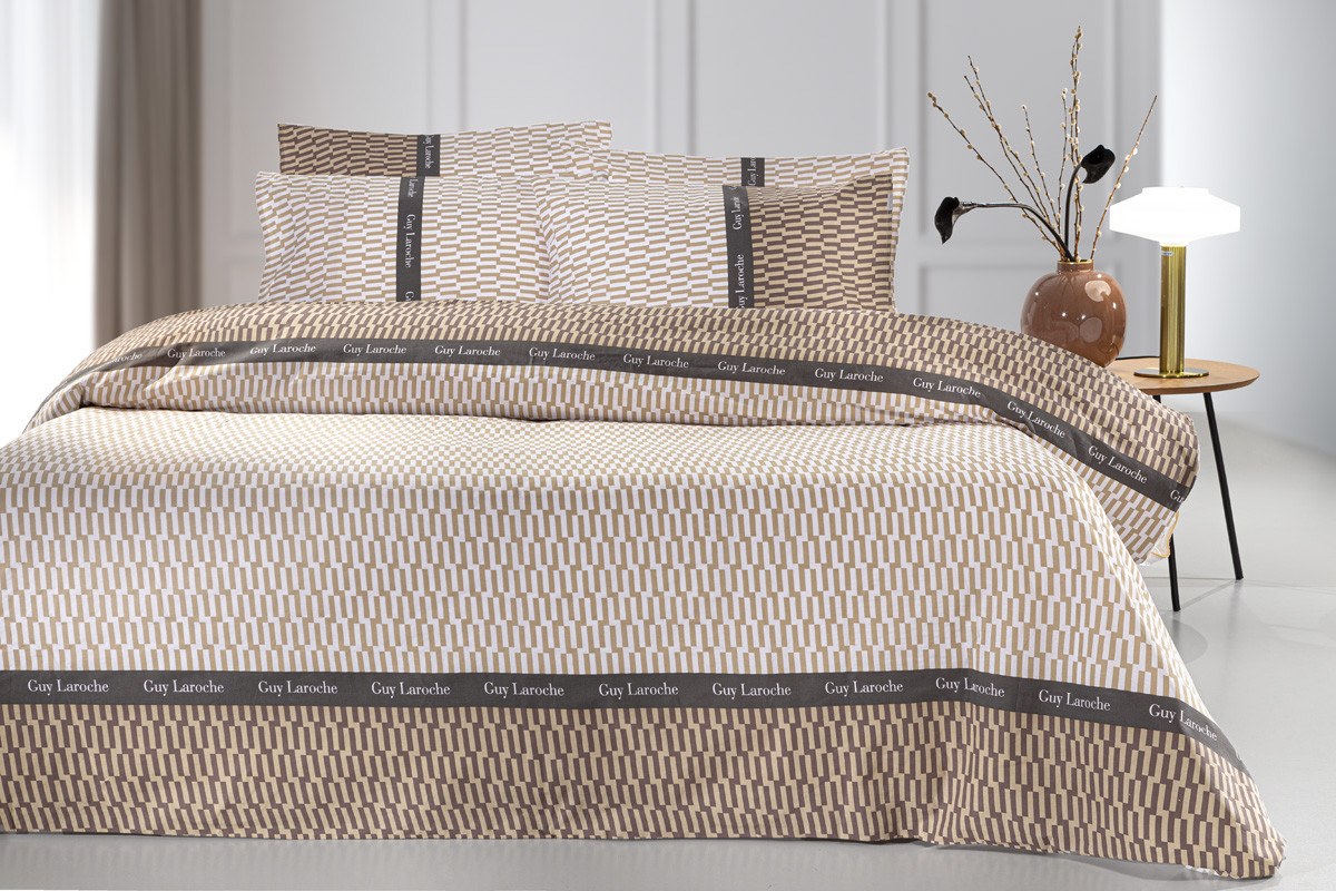 Σετ Σεντόνια Μονά 3 Τεμαχίων Guy Laroche Status Beige 1