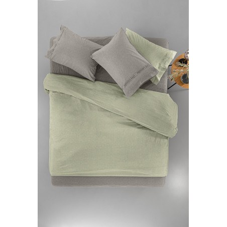Σεντόνι Μονό με Λάστιχο Guy Laroche Color Plus Khaki 100x200+32