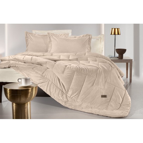 Πάπλωμα Υπέρδιπλο Guy Laroche Scarlett Beige 220x240