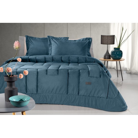 Πάπλωμα Υπέρδιπλο Guy Laroche Scarlett Blue Saphire 220x240