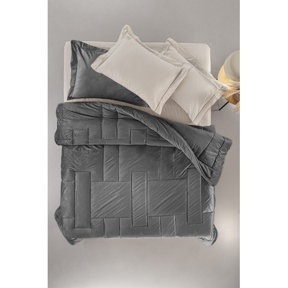 Πάπλωμα Υπέρδιπλο Guy Laroche Scarlett Carbon 220x240