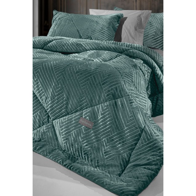 Πάπλωμα Ημίδιπλο Guy Laroche York Petrol 180x240