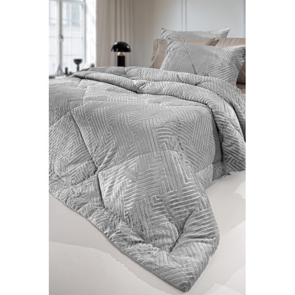 Πάπλωμα Ημίδιπλο Guy Laroche York Silver 180x240