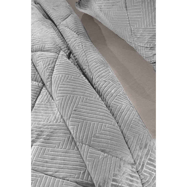 Πάπλωμα Ημίδιπλο Guy Laroche York Silver 180x240