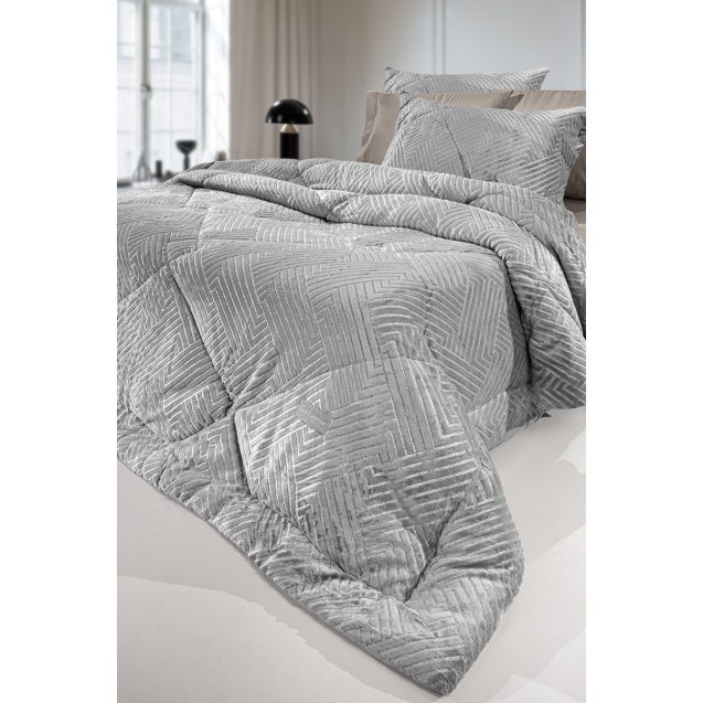 Πάπλωμα King Size Guy Laroche York Silver 260x240