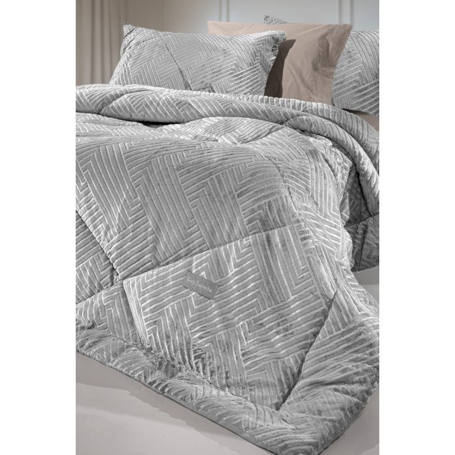 Πάπλωμα King Size Guy Laroche York Silver 260x240