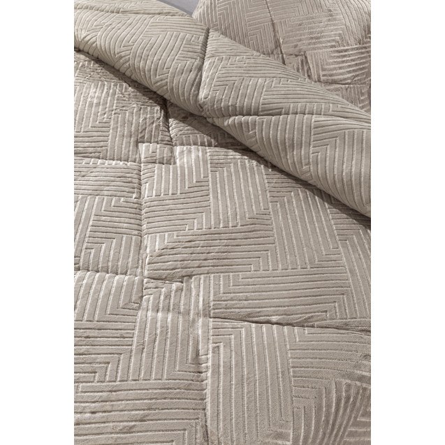 Πάπλωμα Μονό Guy Laroche York Natural 160x240