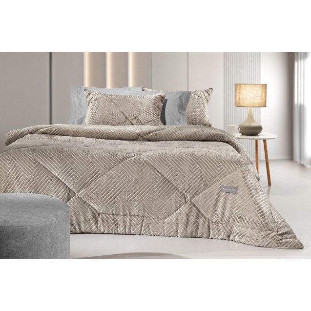 Πάπλωμα Ημίδιπλο Guy Laroche York Natural 180x240