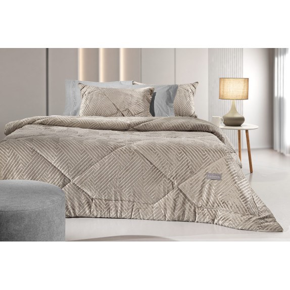 Πάπλωμα King Size Guy Laroche York Natural 260x240