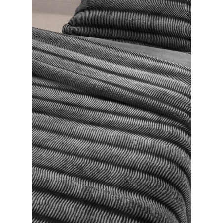 Κουβέρτα Γούνινη King Size Guy Laroche Gazelle Black 260x240