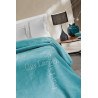 Κουβέρτα Βελουτέ Μονή Guy Laroche Logo Petrol 160x220