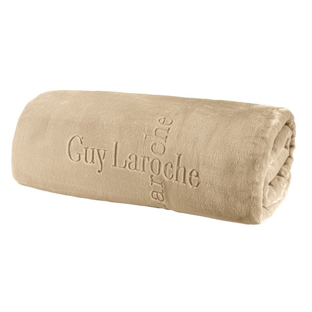 Κουβέρτα Βελουτέ Υπέρδιπλη Guy Laroche Logo...