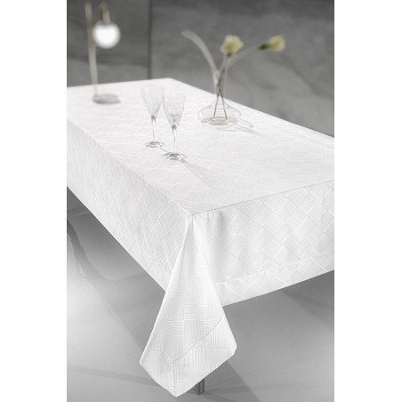 Τραπεζομάντηλο Guy Laroche Attitude White 160x220