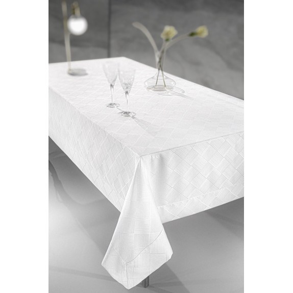 Τραπεζομάντηλο Guy Laroche Attitude White 160x260