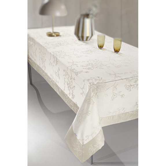 Τραπεζομάντηλο Guy Laroche Country Beige 160x220