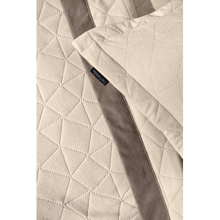 Σετ Ριχτάρι Τριθέσιου και Μαξιλαροθήκη Διακόσμησης Guy Laroche Avalon Cream 170x300