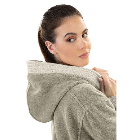 Μπουρνούζι Guy Laroche Monogram Khaki Small