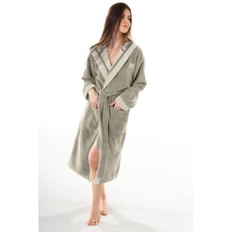 Μπουρνούζι Guy Laroche Monogram Khaki Xx.Large