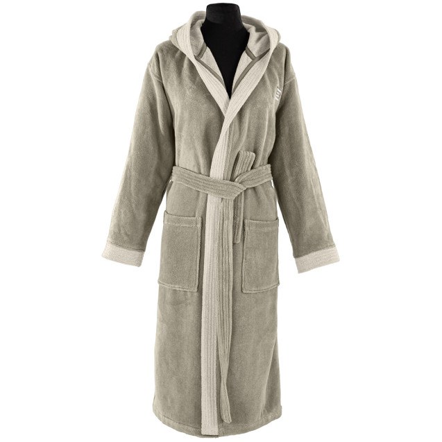 Μπουρνούζι Guy Laroche Monogram Khaki Xx.Large