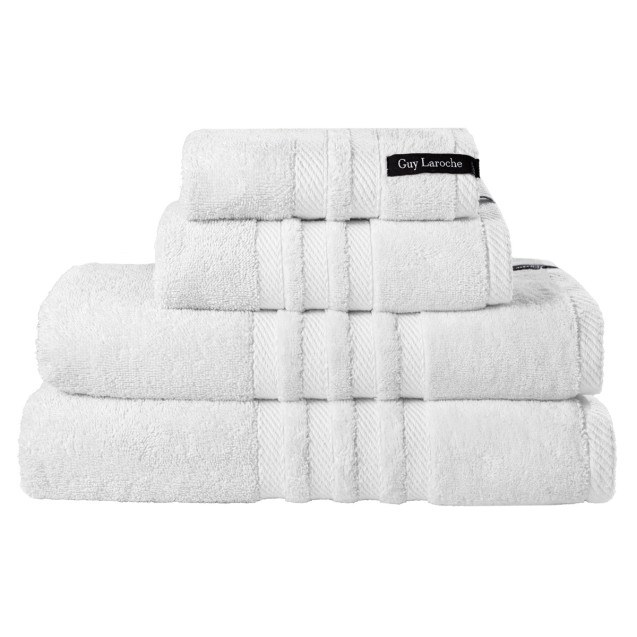 Πετσέτα Προσώπου Guy Laroche Bonus White 50x90
