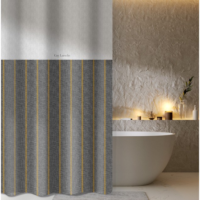 Κουρτίνα Μπάνιου Guy Laroche Beverly Anthracite...