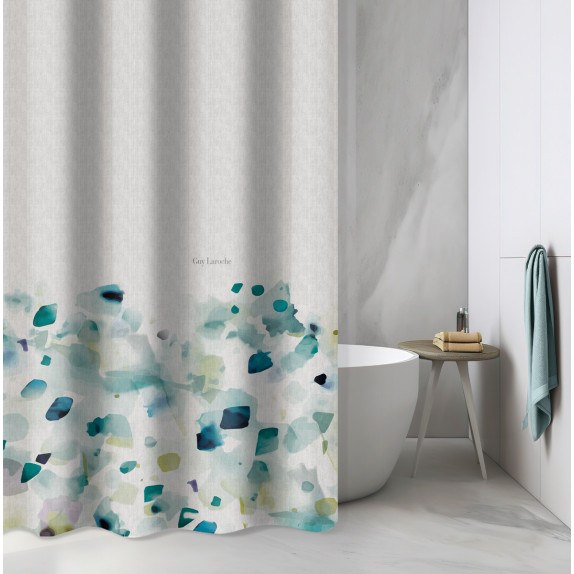 Κουρτίνα Μπάνιου Guy Laroche Carmel Mint 240x185