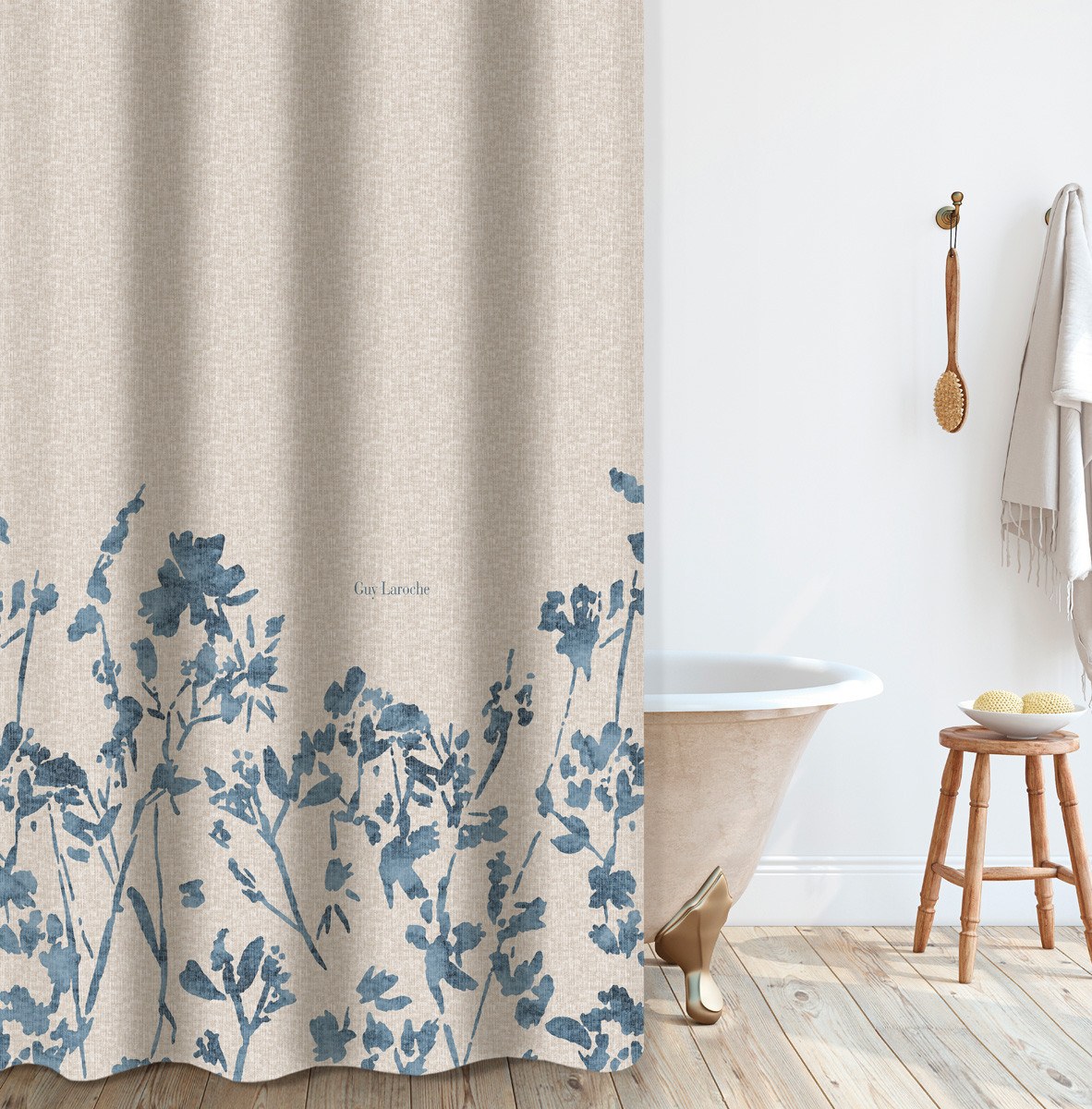 Κουρτίνα Μπάνιου Guy Laroche Romance Raf 240x185