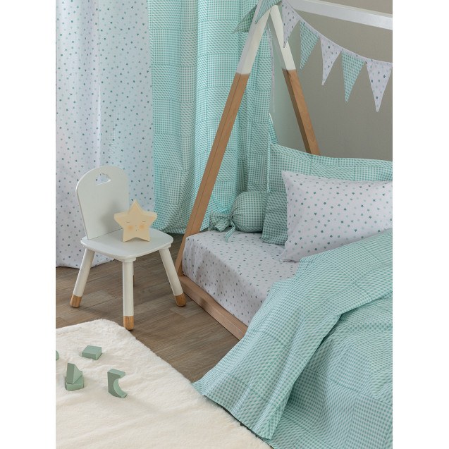 Σεντόνι Κούνιας με Λάστιχο Palamaiki BB100 Μπλε...