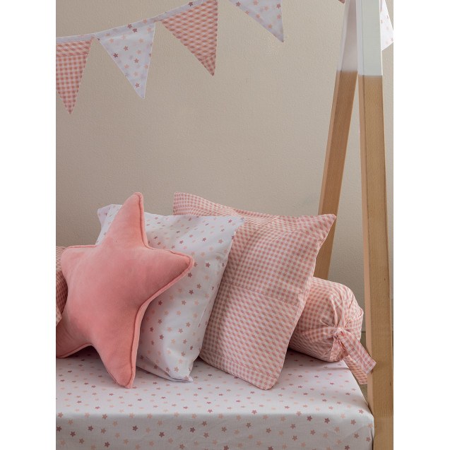 Σετ Μαξιλαροθήκες Palamaiki BB100 Ροζ 52x72