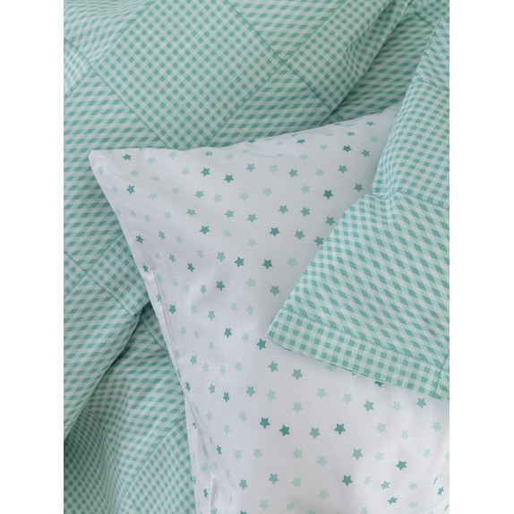 Σετ Μαξιλαροθήκες Palamaiki BB101 Μπλε 52x72