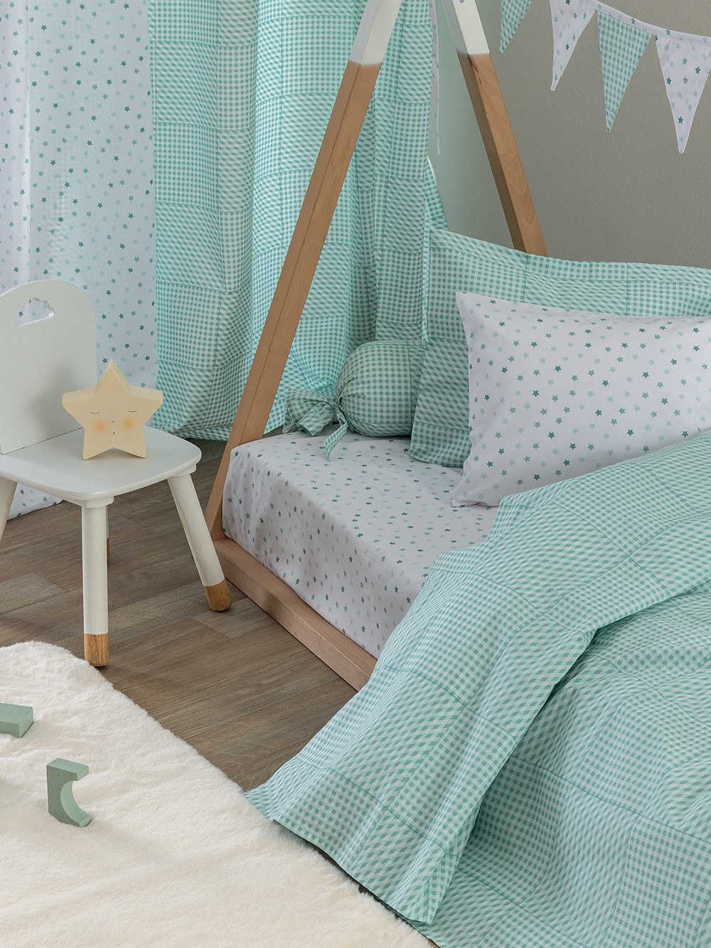 Παπλωματοθήκη Μονή Palamaiki BB100 Μπλε 170x250