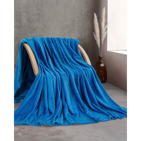 Κουβέρτα Fleece Υπέρδιπλη Rythmos Harmonie Ροζ 220x240