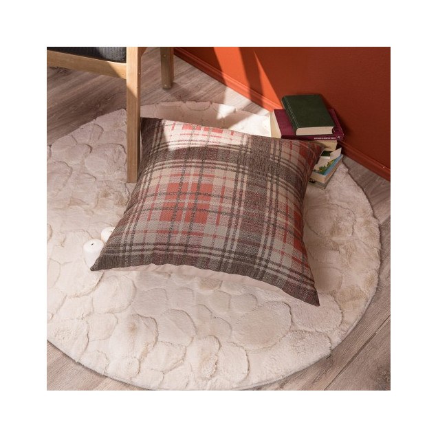 Μαξιλαροθήκη Teoran Scottich 02 - 50x50cm με...