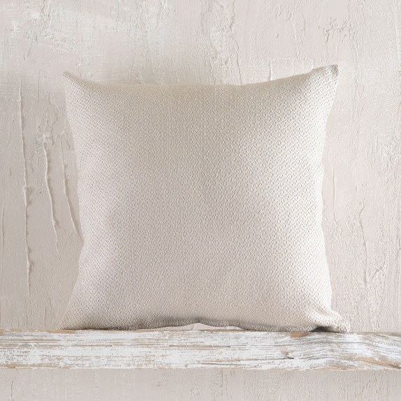 Μαξιλαροθήκη Διακόσμησης Rythmos Santorini Εκρου 40x40