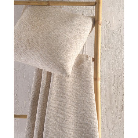 Ριχτάρι Διθέσιου Rythmos Bosphore Μπεζ Σκουρο 180x240