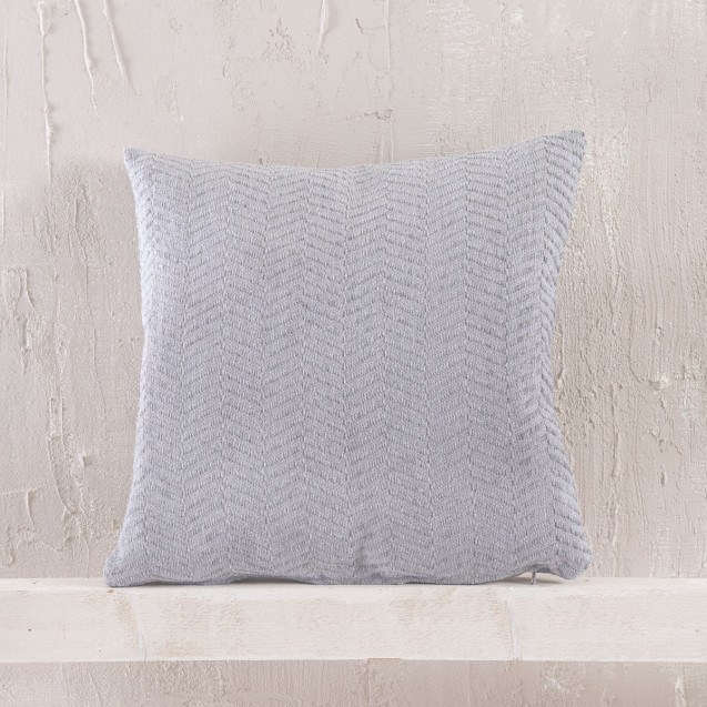 Μαξιλαροθήκη Διακόσμησης Rythmos Yard Γκρι 40x40