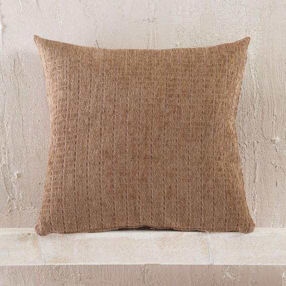 Μαξιλαροθήκη Διακόσμησης Rythmos Corvet Καφε 40x40