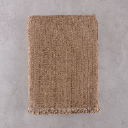 Μαξιλαροθήκη Διακόσμησης Rythmos Corvet Καφε 40x40