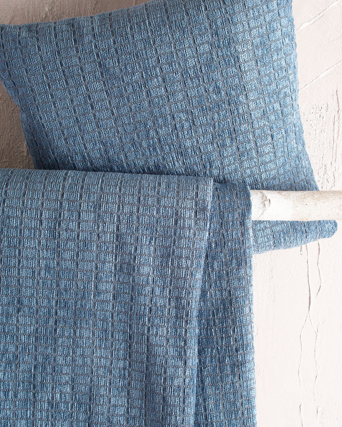 Ριχτάρι Πολυθρόνας Rythmos Corvet Μπλε 180x160