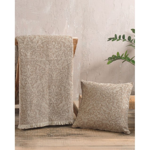 Ριχτάρι Τετραθέσιου Rythmos Bianco Καφε 180x330