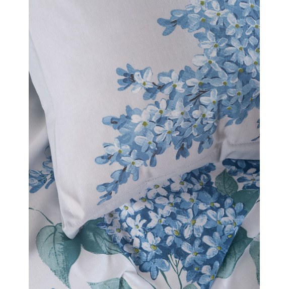 Σετ Μαξιλαροθήκες 2 Τεμαχίων Rythmos Eve  Μπλε 50x70