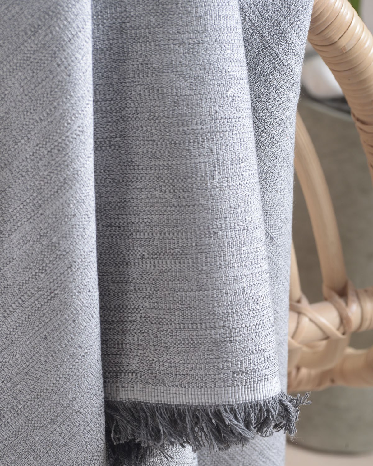 Μαξιλαροθήκη Διακόσμησης Rythmos Vernier Γκρι 40x40