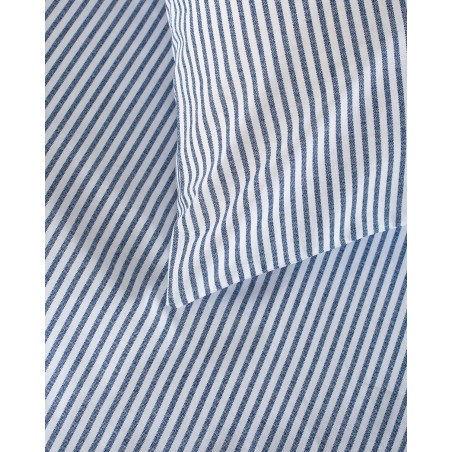 Σετ Σεντόνια King Size 4 Τεμαχίων Rythmos Motiv  Μπλε Σκουρο 270x290