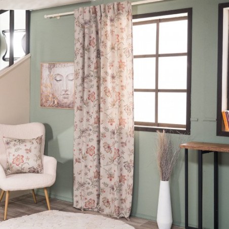 Κουρτίνα Teoran (Έτοιμη Ραμμένη) Frias - 140x260cm