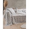 Κουβέρτα Καναπέ Rythmos Rabbit Καφε 130x180