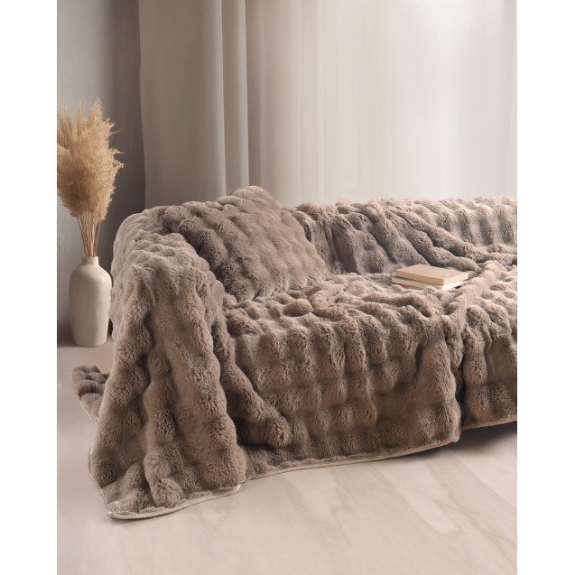 Ριχτάρι Τετραθέσιου Rythmos Rabbit Μπεζ 180x330