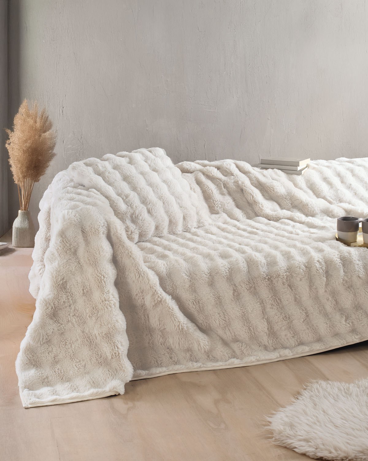 Ριχτάρι Διθέσιου Rythmos Rabbit Μπεζ 180x240