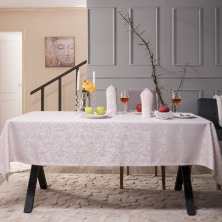 Τραπεζομάντηλο Teoran Rennes - 160x320cm + 12 πετσέτες